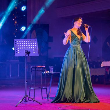 Margaret Keys Singing at Belper Fringe